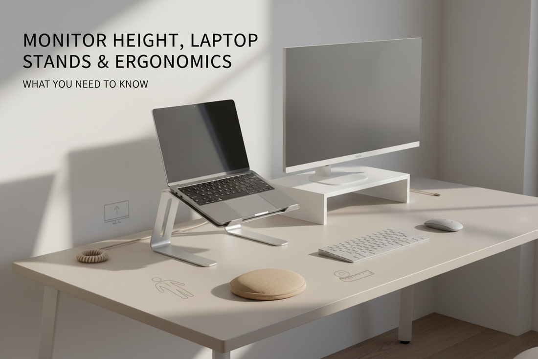 Monitor Height, Laptop Stands & Ergonomics: What You Need to Know