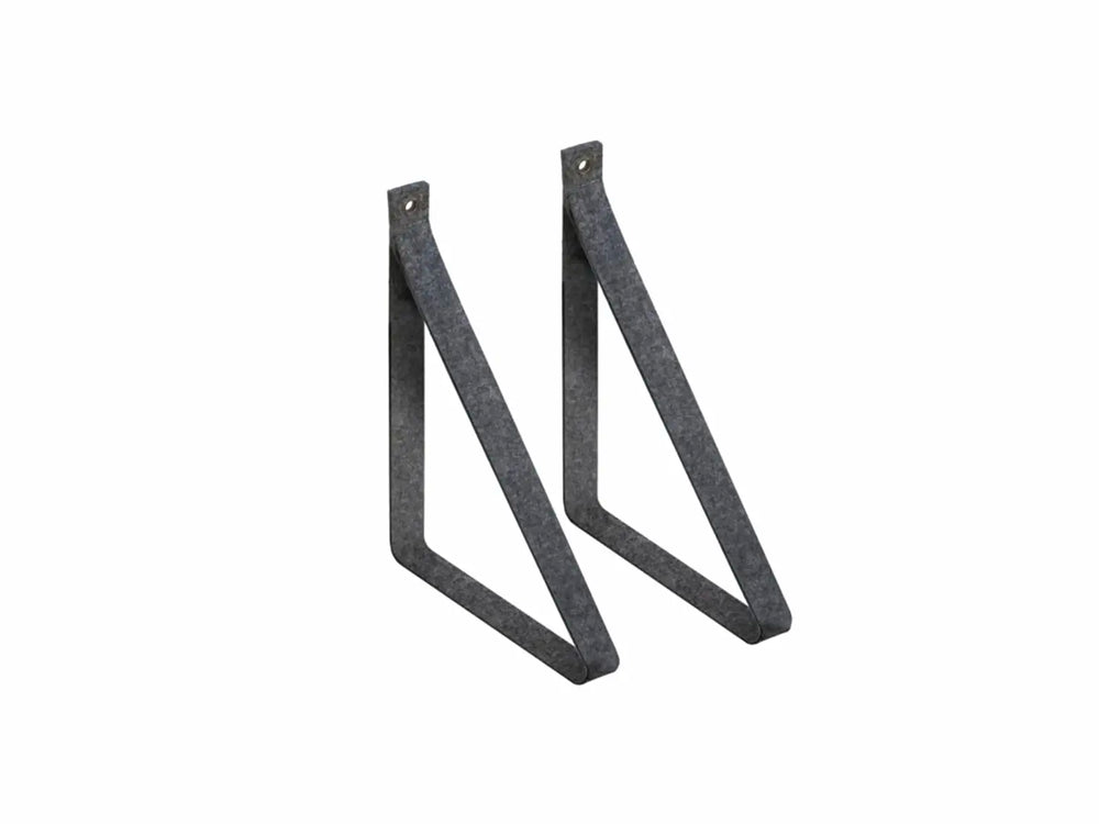 Orgemy Felt Loop Straps for Floating Shelf – Minimalist Brackets