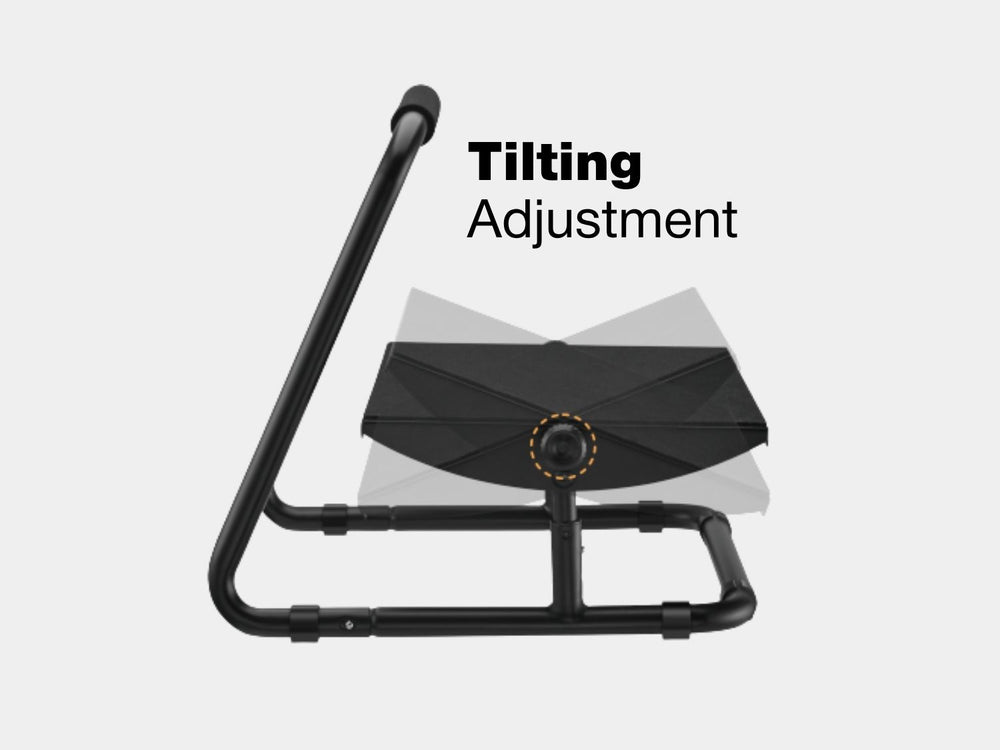 Under Desk Fully Adjustable Footrest Stand – Premium Steel | Orgemy