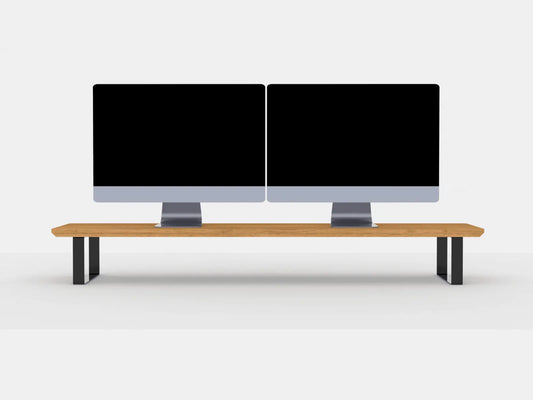 Large Desk Shelf for Dual Monitor