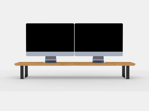 Large Desk Shelf for Dual Monitor