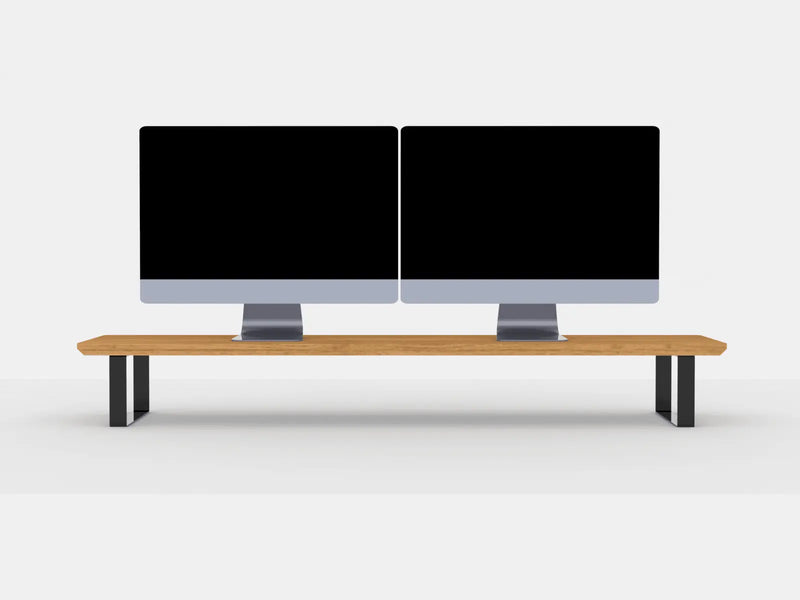 Large Desk Shelf for Dual Monitor