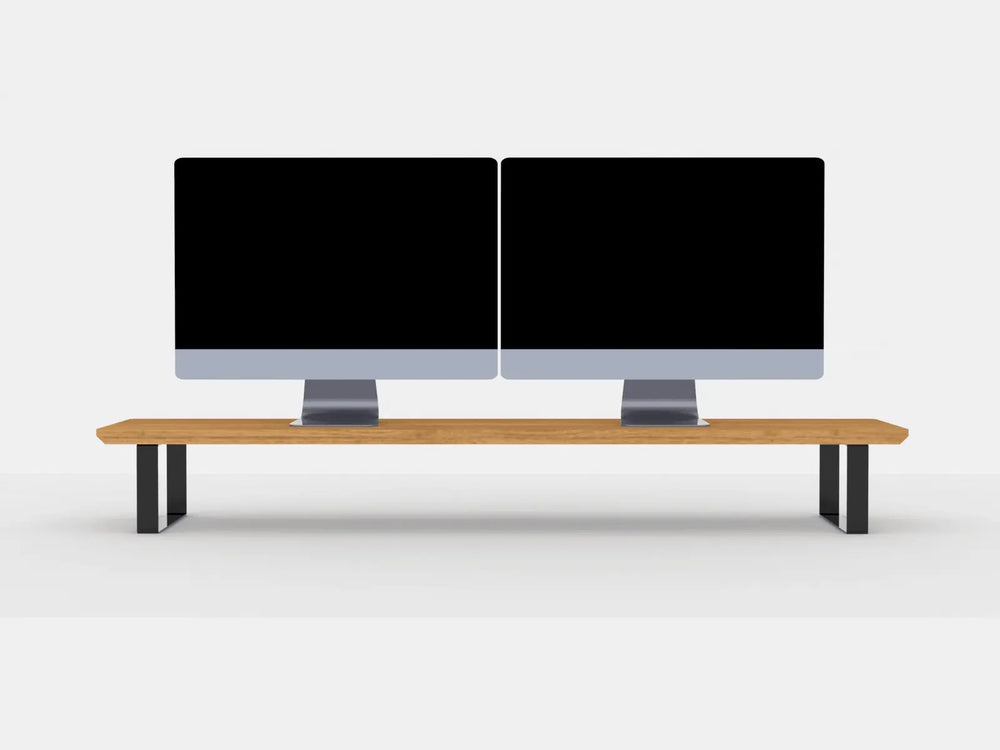 Large Desk Shelf for Dual Monitor