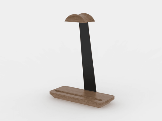 Wooden Headphone Stand