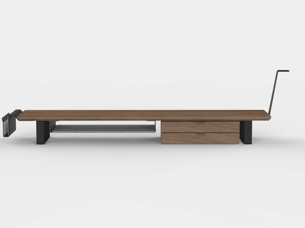 Wooden Desk Shelf