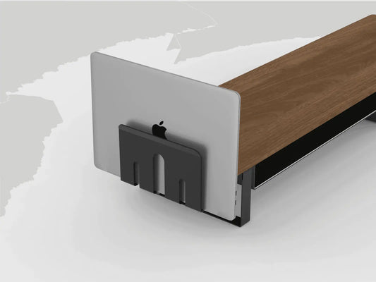Metal Vertical Laptop Stand for Desk Mount