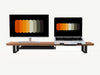 Orgemy Desk Shelf – Dual Workstation Setup desk shelves & risers by Orgemy