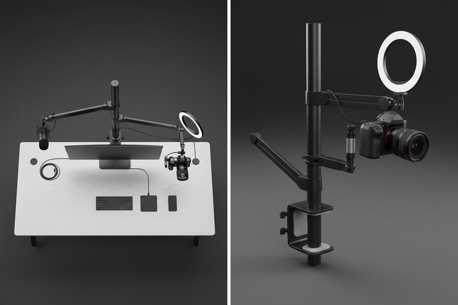 The Ergonomic Workspace Bundle – Full Comfort Desk Setup | Orgemy