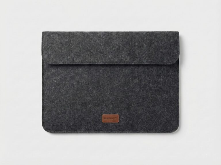 Minimalist Felt Laptop Sleeve for MacBook and Slim Laptops